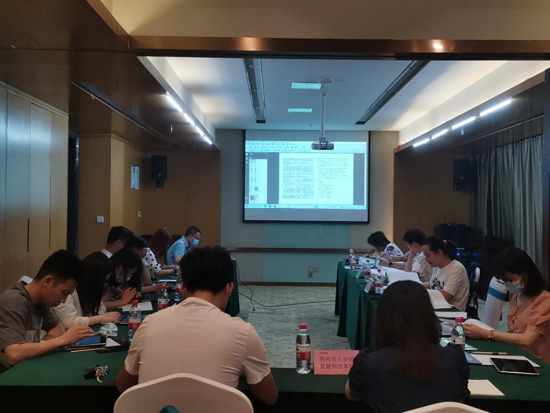 粵桂縣域經(jīng)濟產(chǎn)業(yè)合作示范區(qū)（城中村）棚戶區(qū)改造項目安置小區(qū)外配套設(shè)施項目——濱江南路一期項目初步設(shè)計審查會在賀州順利召開