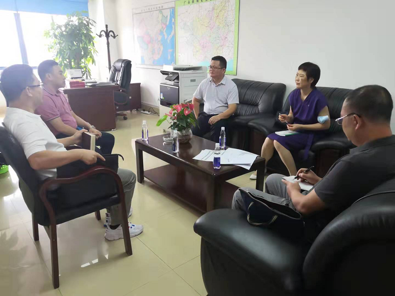 王晨率隊赴廣西路建工程集團開展業(yè)務(wù)洽談